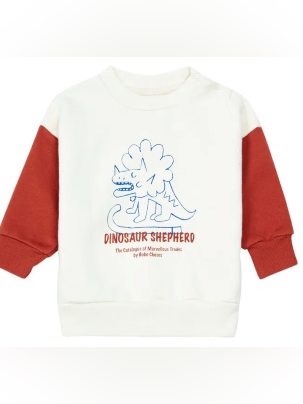 Bobo Choses Dinosaur Shepherd Sweatshirt